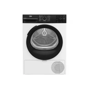 Secadora BEKO | BM3T37249WBB | Clase de eficiencia energética C | Carga frontal | 7 kg | Digital | Profundidad 54,5 cm | Blanco