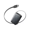 Batería externa Anker Nano 45W con cable USB-C retráctil integrado A1638H11 10000 mAh Negro