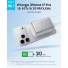 Batería externa Anker Nano 45W con cable USB-C retráctil integrado A1638H11 10000 mAh Negro