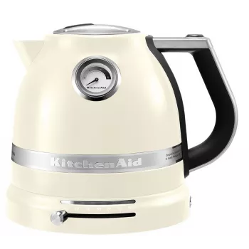 Hervidor KITCHENAID 1,5 L 2400 W Crema, 7 ajustes de temperatura, cuerpo de acero inoxidable