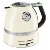 Hervidor KITCHENAID 1,5 L 2400 W Crema, 7 ajustes de temperatura, cuerpo de acero inoxidable