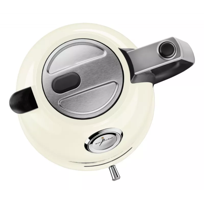 Hervidor KITCHENAID 1,5 L 2400 W Crema, 7 ajustes de temperatura, cuerpo de acero inoxidable