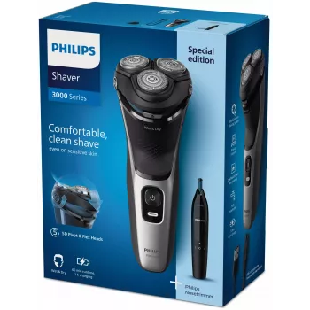 Afeitadora eléctrica Philips S3143/02 húmedo y seco sistema de cuchillas PowerCut