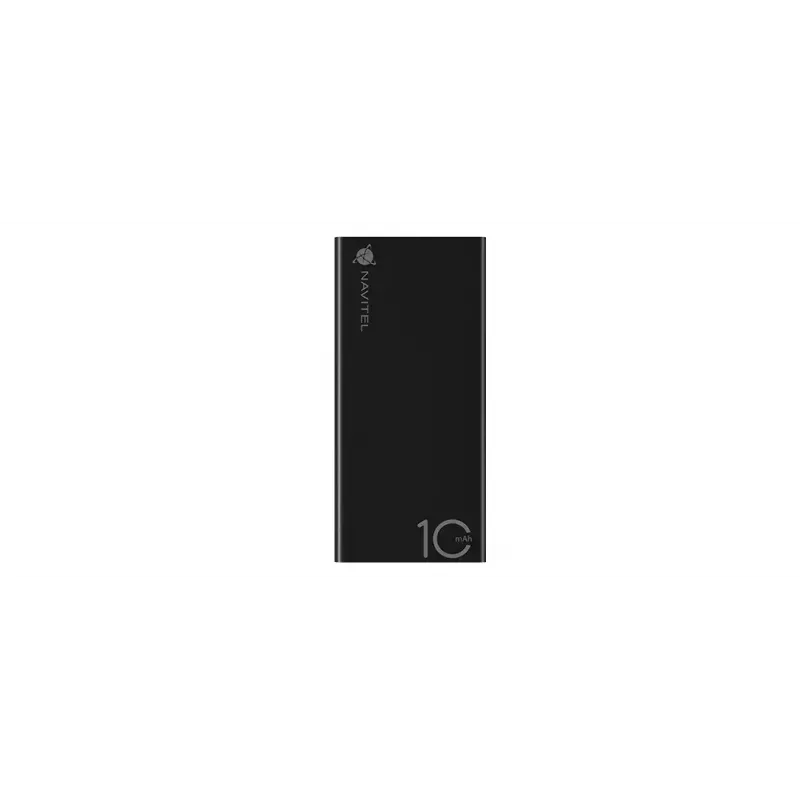 Batería externa portátil Navitel PWR10 AL Negra 10000 mAh