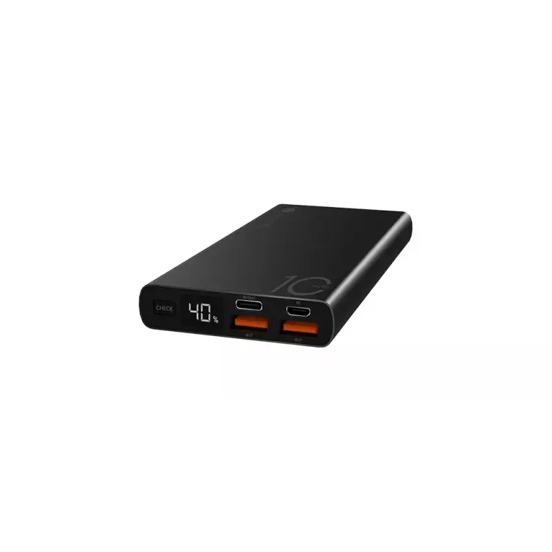 Batería externa portátil Navitel PWR10 AL Negra 10000 mAh