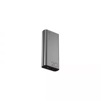 Batería externa portátil Navitel PWR20 AL PLATA 20000 mAh