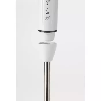 Batidora de mano JATA BT126 acero inoxidable blanco