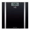 Báscula de baño electrónica JATA Mod. 531 cuadrada negra