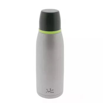 Botella al vacío JATA Termo 0,75 L negra verde gris