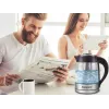 Hervidor de agua eléctrico Beper 1,8 L 2200 W transparente