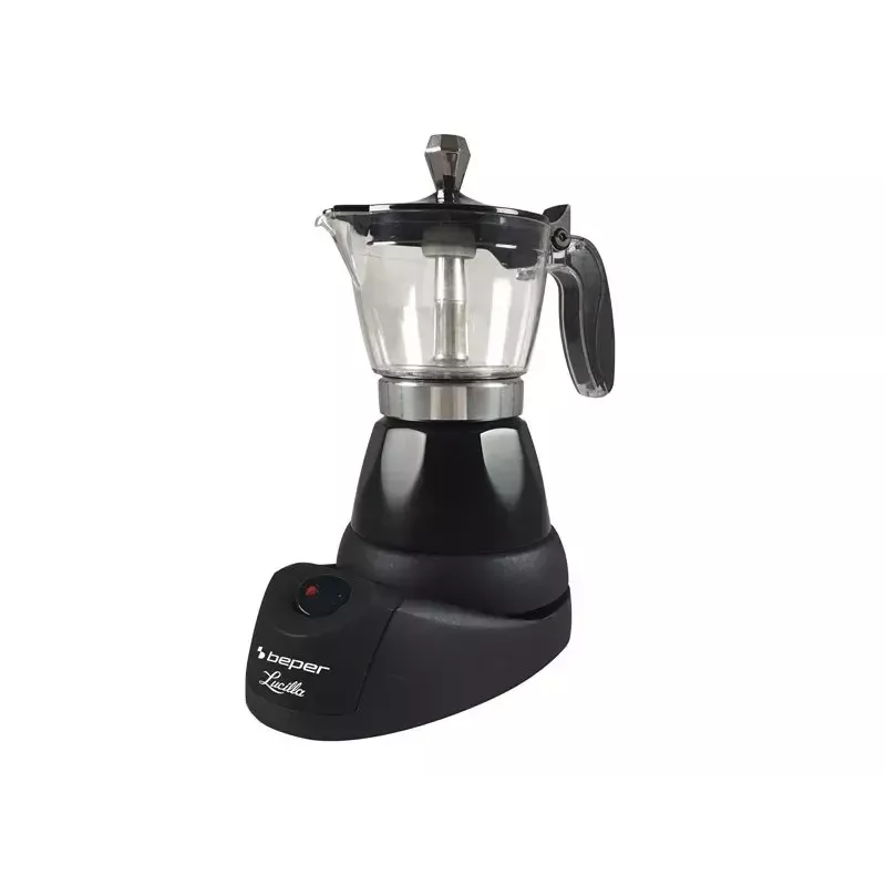 Cafetera expreso Beper 3 tazas BC.040N