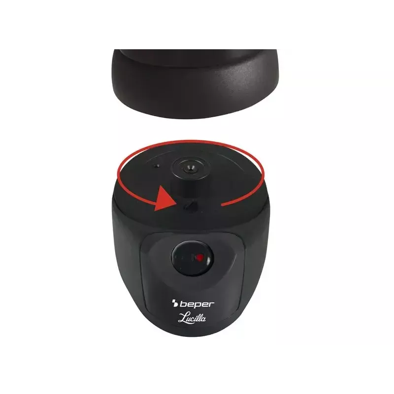 Cafetera expreso Beper 3 tazas BC.040N