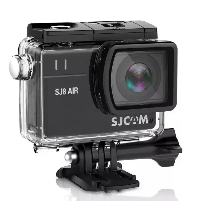 Cámara de acción SJCAM SJ8 Air, 1296p 30 fps, 14 MP, pantalla táctil de 2,33", Wi-Fi, negra