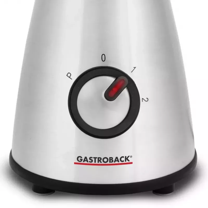 Batidora de vaso Gastroback Design Mini negra plata