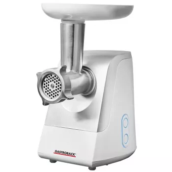 Picadora de carne Gastroback Design Plus 350 W plata blanca