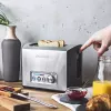 Tostadora Gastroback Design Pro 2S 2 rebanadas 950 W negra acero inoxidable