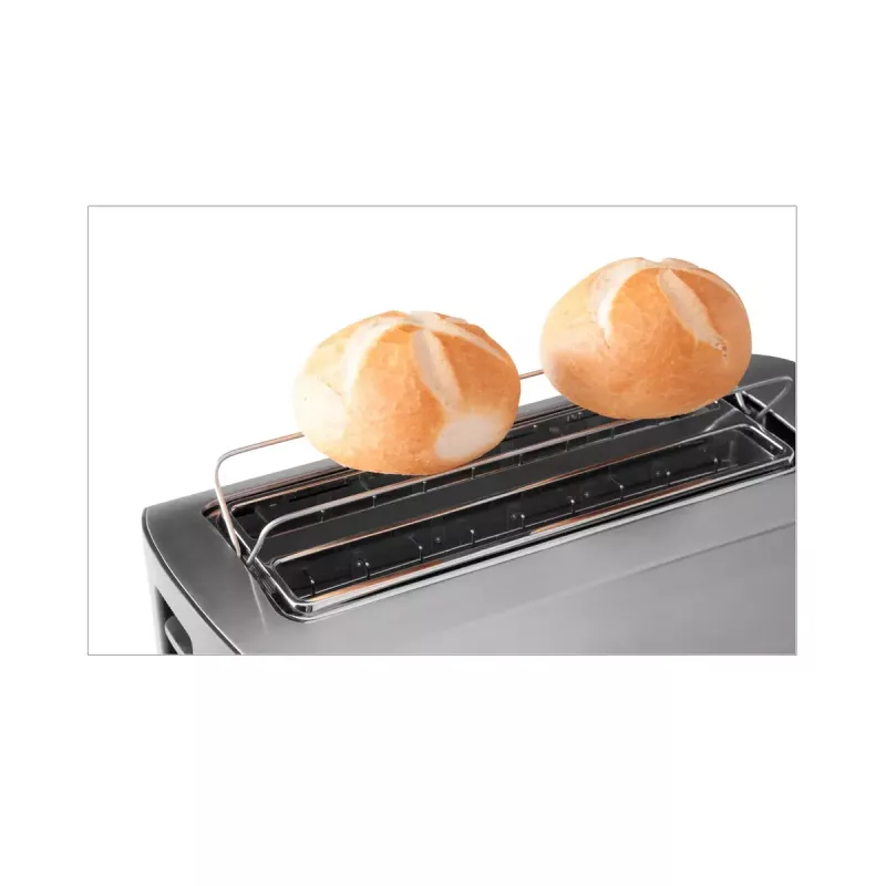 Tostadora Gastroback Design Pro 2S 2 rebanadas 950 W negra acero inoxidable