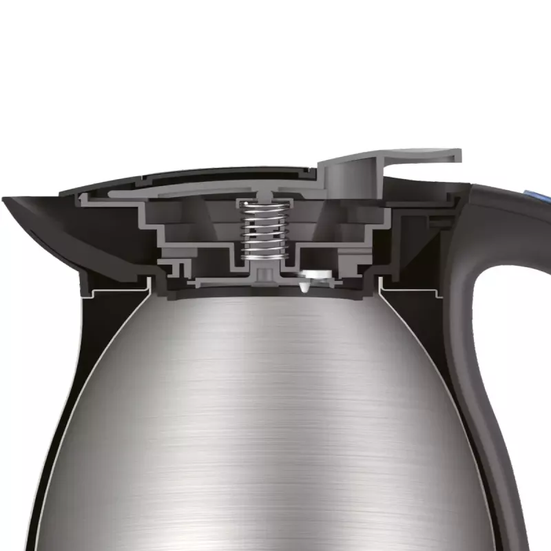 Hervidor eléctrico Gastroback 1,7 l 2200 W negro acero inoxidable