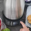 Hervidor eléctrico Gastroback 1,7 l 2200 W negro acero inoxidable
