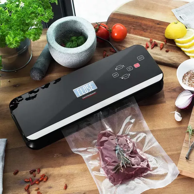 Envasadora al vacío Gastroback Design Advanced Pro 600 mbar negra
