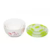 Juego de ensaladeras de cerámica Oursson BS2981RD/GA, manzana verde