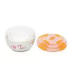 Set de cuencos OURSSON BS2981RC/OR 1,7 L redondo cerámica naranja blanco 3 uds.