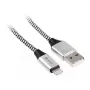 Cable Lightning Tracer TRAKBK46268 1 m negro plata