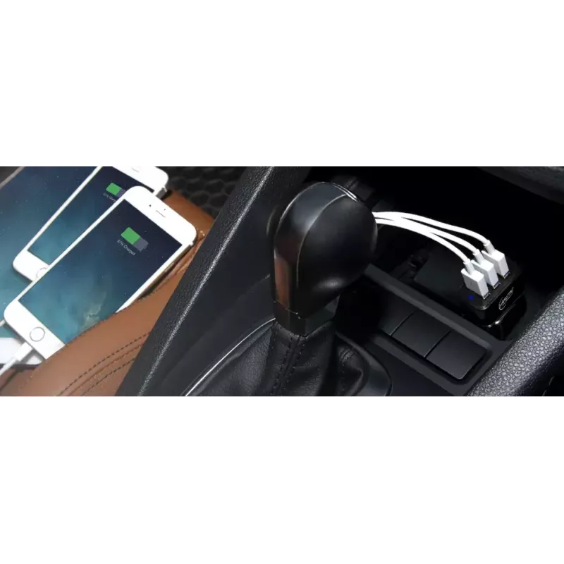 ARCTIC Car Charger 7200 – Cargador de coche USB de 3 puertos