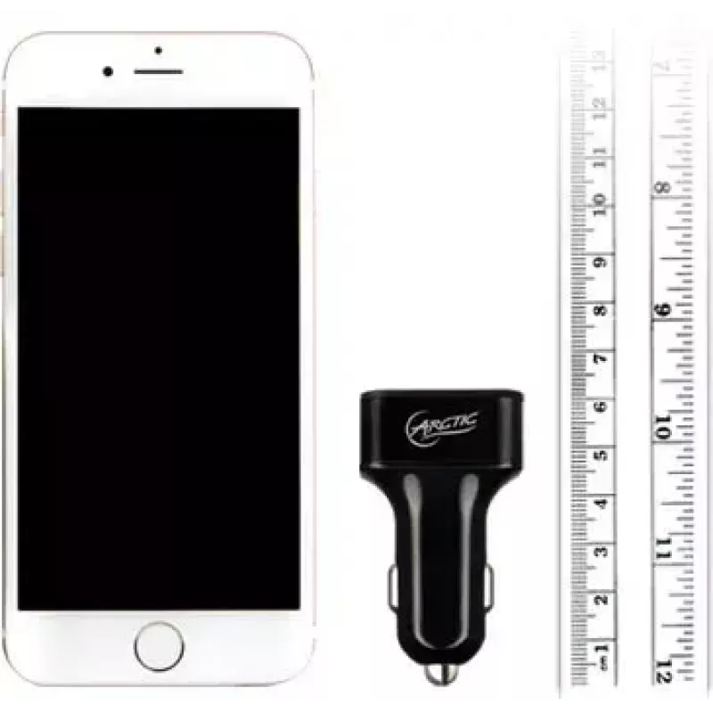 ARCTIC Car Charger 7200 – Cargador de coche USB de 3 puertos