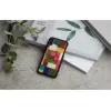 Funda para smartphone iKins para iPhone XS/S — diseño blanco flor de cerezo, carcasa rígida protectora