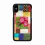 Funda para smartphone iKins para iPhone XS/S — diseño blanco flor de cerezo, carcasa rígida protectora