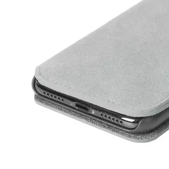 Funda tipo folio Krusell Broby 4 Card SlimWallet para iPhone X/XS gris
