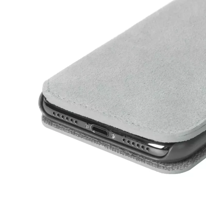 Funda tipo folio Krusell Broby 4 Card SlimWallet para iPhone X/XS gris