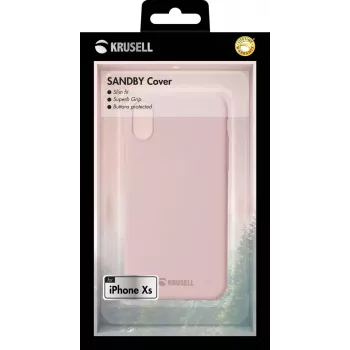 Funda Krusell iPhone X/XS rosa
