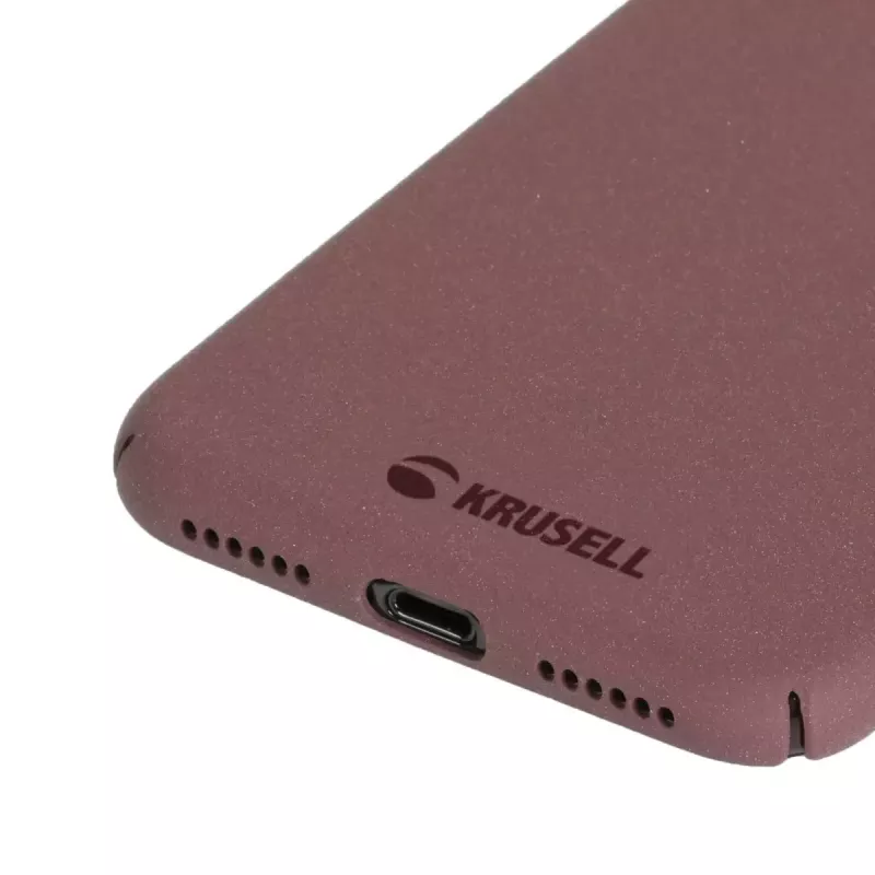 Funda cartera Krusell Sandby iPhone X/XS burdeos