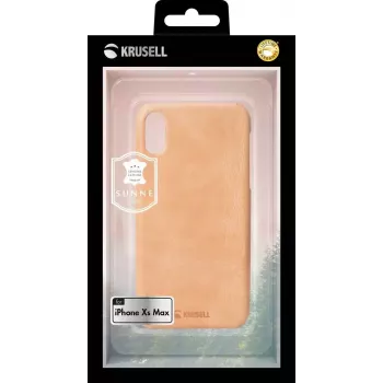 Funda Krusell Sunne iPhone XS Max 16,5 cm beige