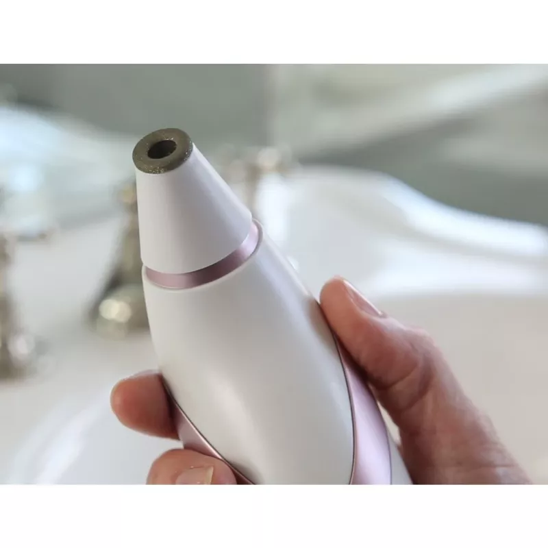 HoMedics Radiance aparato de cuidado de la piel aspiración cutánea microdermoabrasión oro rosa, blanco