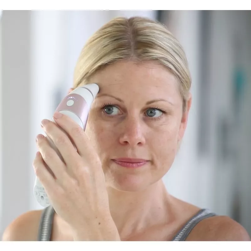 HoMedics Radiance aparato de cuidado de la piel aspiración cutánea microdermoabrasión oro rosa, blanco