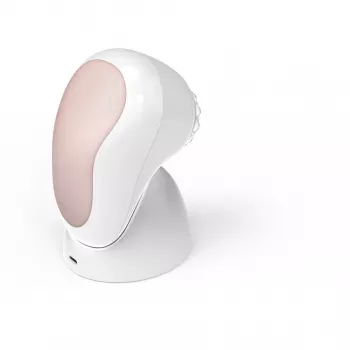 HoMedics FAC-600-EU cepillo facial pulsación oro rosa, blanco pila