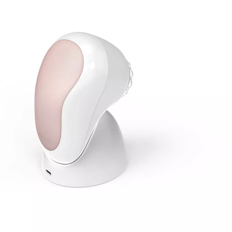 HoMedics FAC-600-EU cepillo facial pulsación oro rosa, blanco pila