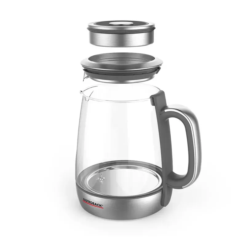 Hervidor eléctrico Gastroback 1,5 L 2000 W acero inoxidable