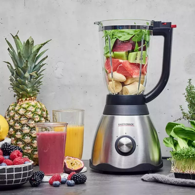 Batidora de vaso Gastroback Vital Mixer Plus Negro