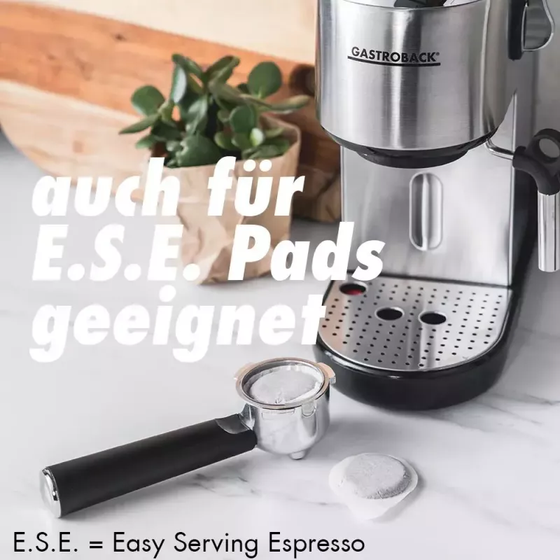 Cafetera expreso Gastroback Design Espresso Piccolo 1,4 L Manual