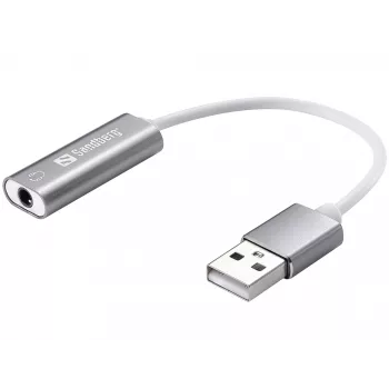 Convertidor USB para auriculares Sandberg Sandberg Convertidor USB para auriculares
