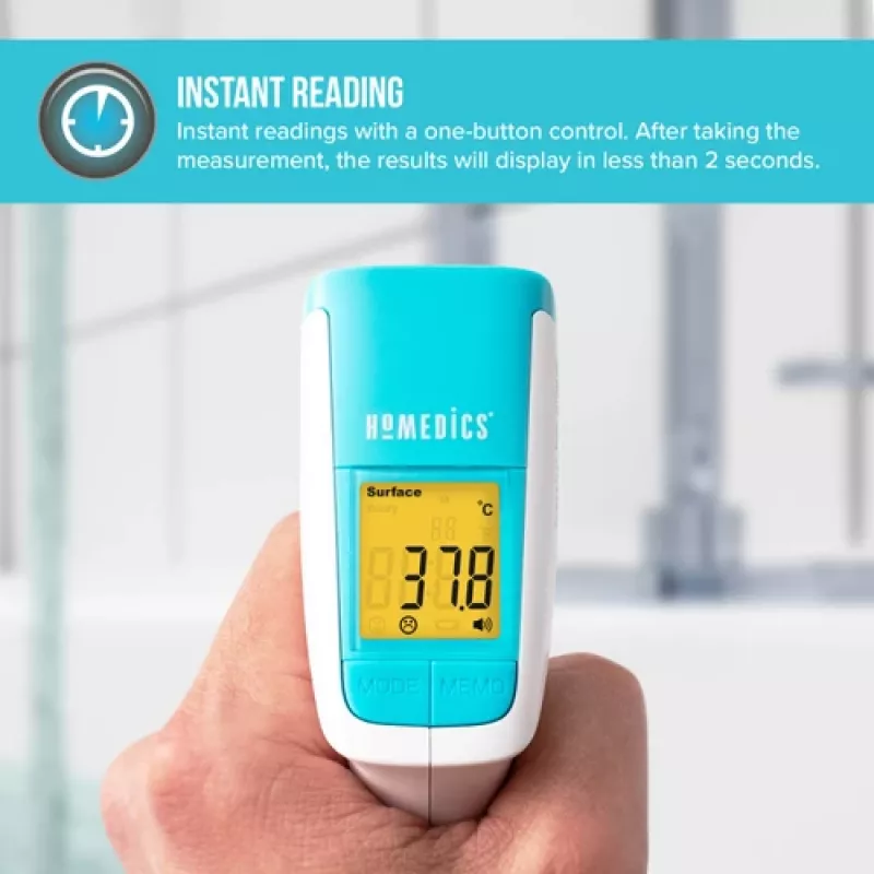 Termómetro corporal infrarrojo sin contacto HoMedics
