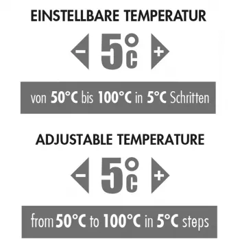 Hervidor eléctrico Gastroback 1,7 L 3000 W negro acero inoxidable