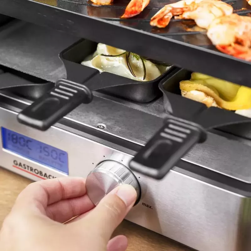 Set raclette-fondue Gastroback Design Raclette-Fondue Advanced Plus 2200W