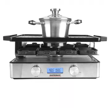 Set raclette-fondue Gastroback Design Raclette-Fondue Advanced Plus 2200W