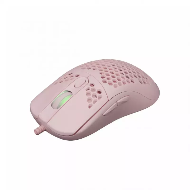 Ratón White Shark Galahad rosa USB Type-A