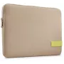 Funda sleeve Case Logic Reflect REFPC-113 Plaza Taupe/Sun-Lime 33,8 cm (13,3